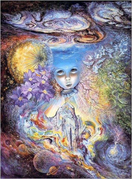 Josephine Wall Child Of The Universe - Xxx 1190 . , 