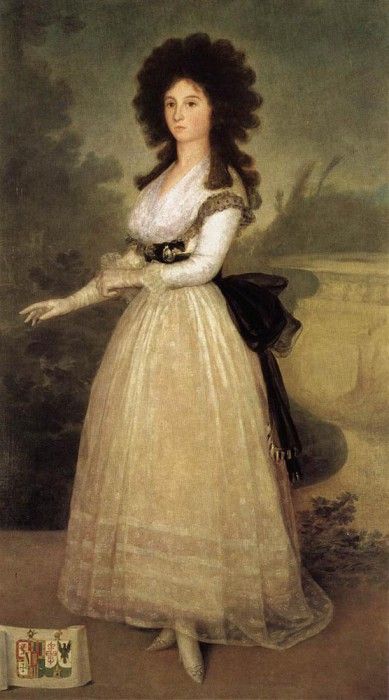 GOYA Francisco de Dona Tadea Arias de Enriquez.   ,  