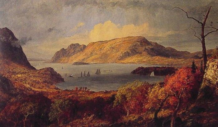 Gates of the Hudson. Cropsey, Jasper Francis