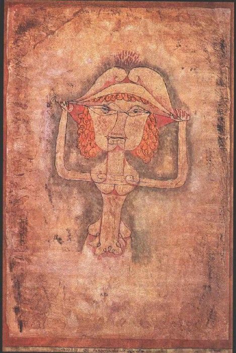 Klee The singer L as Fioridigli, 1923, Collection Norman Gra. , 