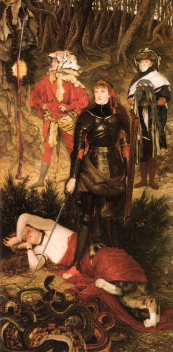 Triumph Of The Will The Challenge. Tissot Jacques Joseph