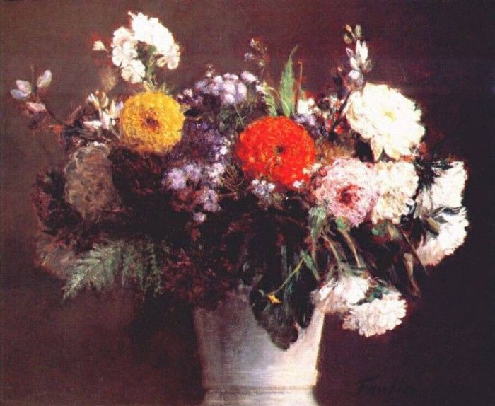 fantin-latour autumn bouquet 1862. -, ---