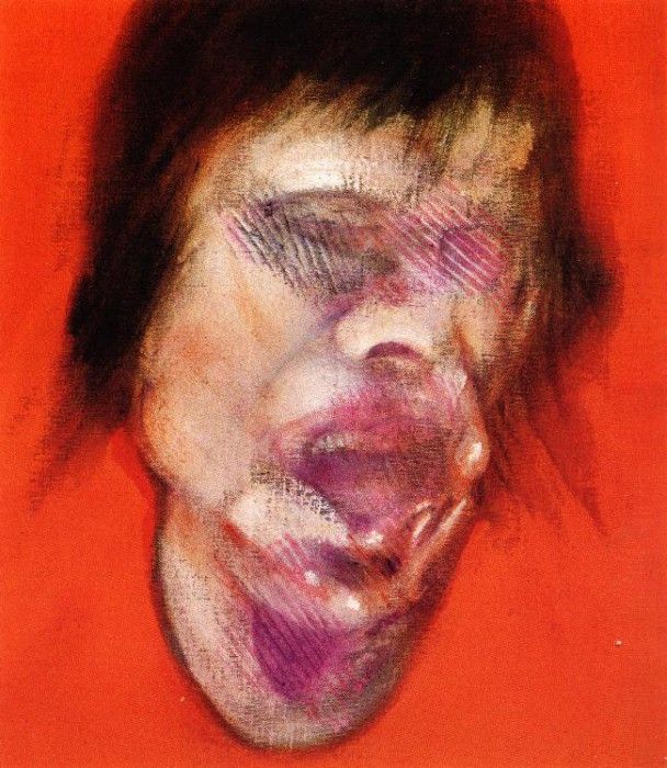Bacon 3 Studies for a Portrait of Mick Jagger, 1982, center. , 