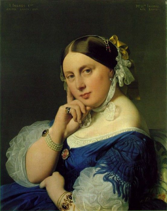 Ingres Delphine Ramel, Madame Ingres, 1859, Oscar Reinhart c. ,   
