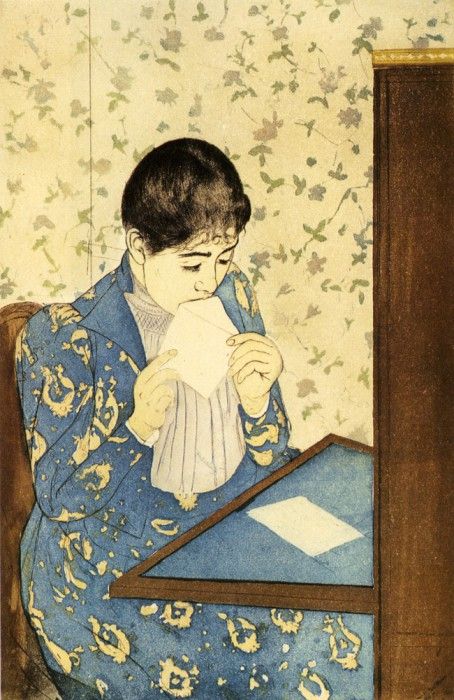 Cassatt Mary The Letter.  