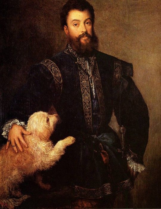 Titian Federigo II. Gonzaga 1525.  ( )