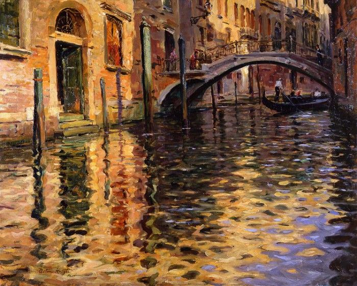 Pont del angelo venice. ������, Louis Aston
