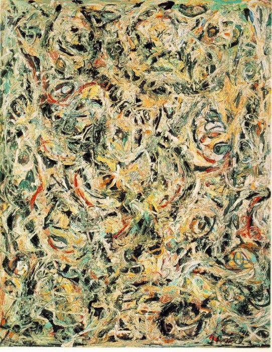 Pollock Eyes in the heat, 1946, Peggy Guggenheim Collection,. , 