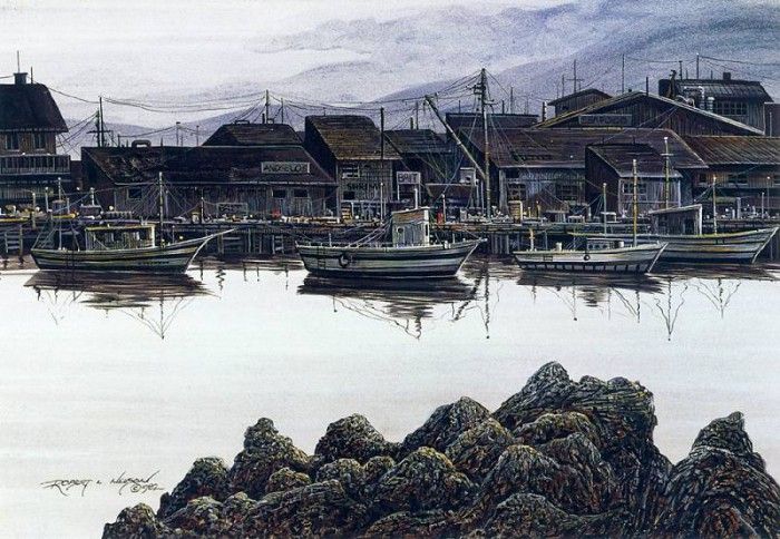kb Nelson RL Fishermans Wharf Monterey. Nasmith, ���