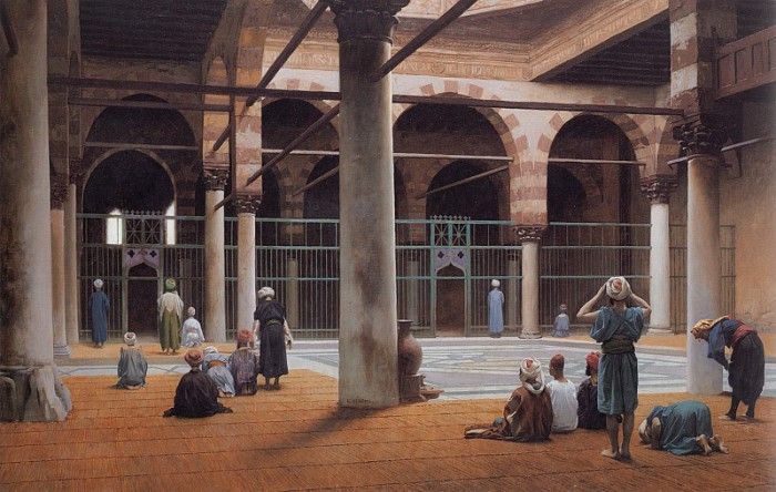 Gerome Interior of a Mosque 1870. , -