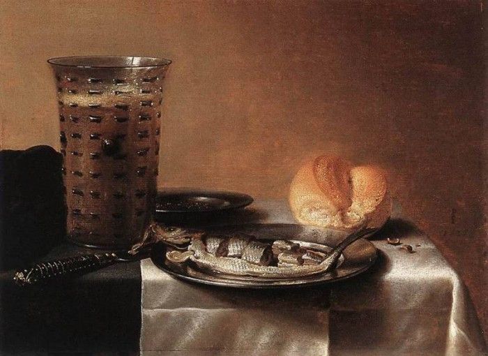 Still life with Herring WGA. , 