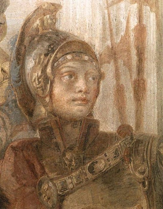 Tiepolo Palazzo Labia The Banquet of Cleopatra detail1. ,  