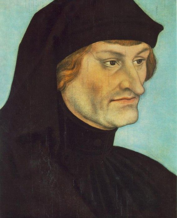 CRANACH Lucas the Elder Portrait Of Johannes Geiler Von Kaysersberg. ,  