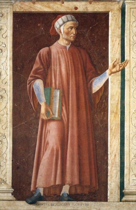 Famous Persons Dante Allighieri WGA. ,  
