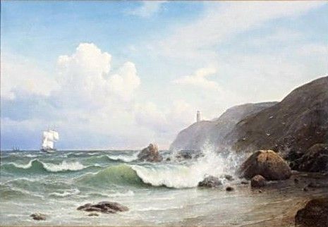 Seascape Oil on canvas 325 X 47. ����������� ������� �������� (1854-1924)