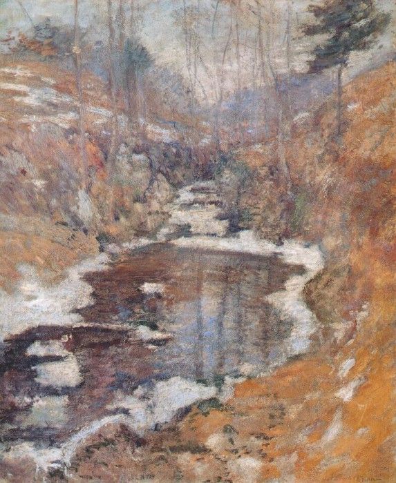 twachtman hemlock pool c1900. Twachtmann,  