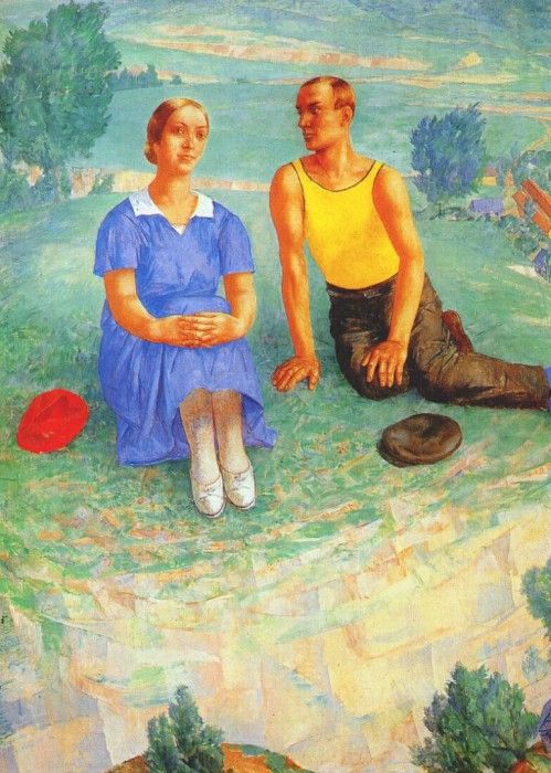 petrov-vodkin spring 1935. -, 