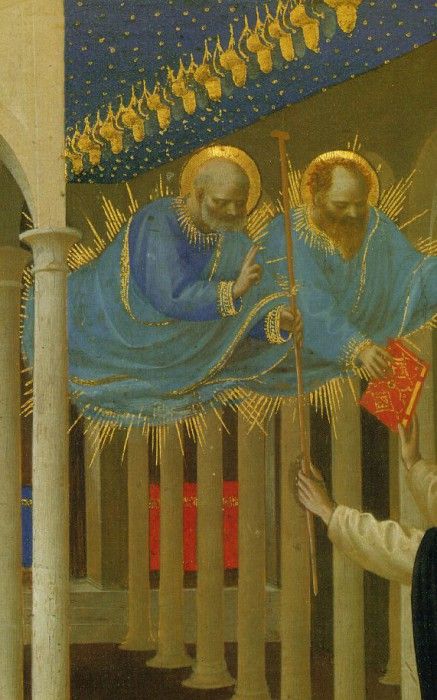 Fra Angelico Coronation of the Virgin Altarpiece from San Do. ,    F