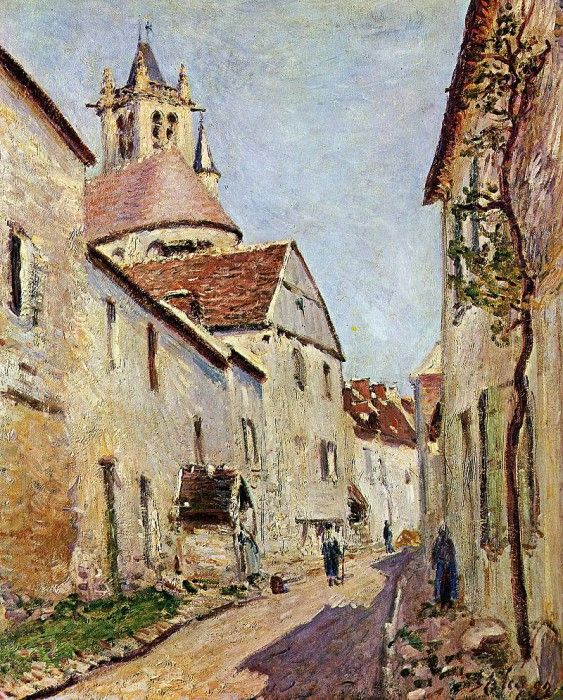 Sisley Alfred Rue de la Tannerie. , 