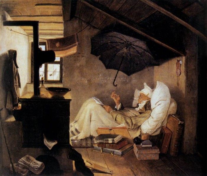 Spitzweg Carl The Poor Poet. , 