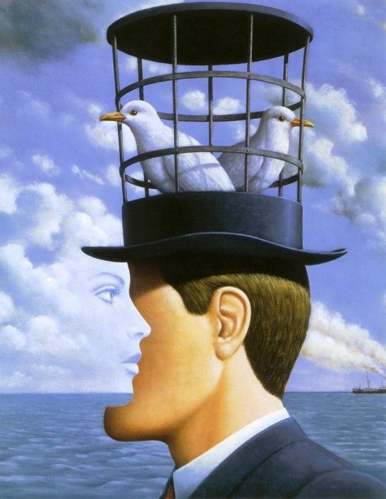 am-Rafal Olbinski Artists Exhibition of Paintings 2. Olbinski, 