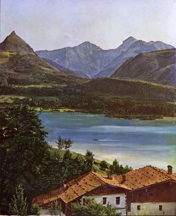 Wolfgangsee 1835.   