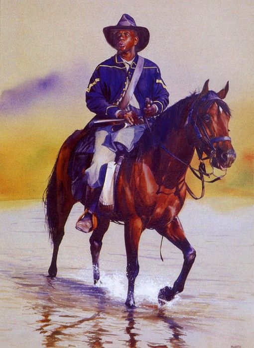 lrs Fawcett John Buffalo Soldier Co H. , 