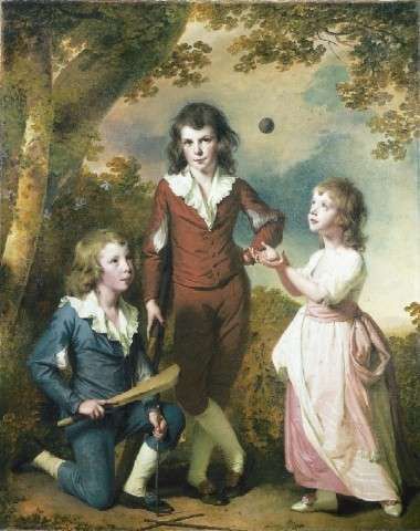 Wright The Children of Hugh and Sarah Wood of Swanwick Derbyshire. , 