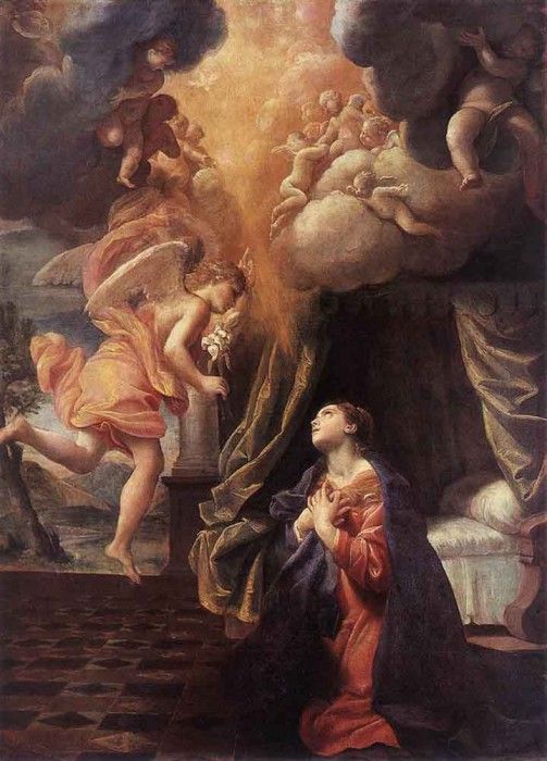 LANFRANCO Giovanni The Annunciation. , 