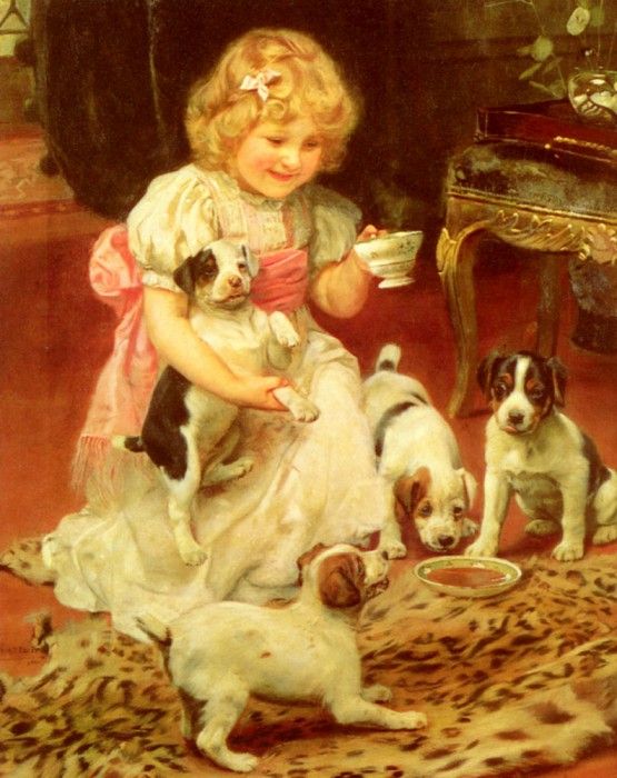 Elsley Arthur Tea Time. ,  