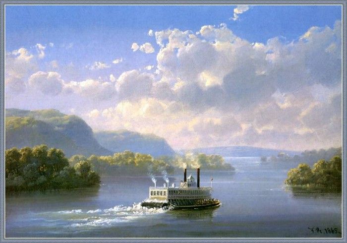 cr FerdinandRichardt-01-ViewOfTheUpperMississippi. Richardt,  J