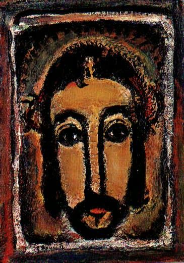 Rouault Sainte face, 1946, Vatican museum. , 