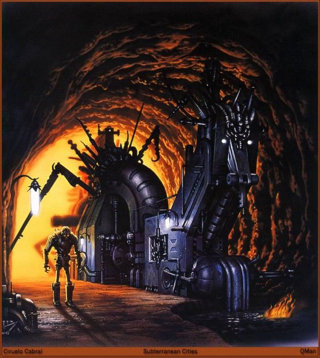 QMan CC TAOC 983 Subterranean Cities. Cabral