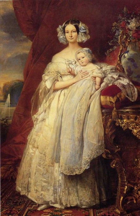 Winterhalter Franz Xavier Helene Louise Elizabeth de Mecklembourg Schwerin. ,  