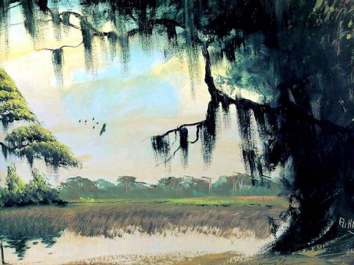 alfred hair-illustrated landscapes csg032. , 