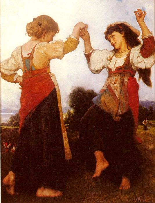 Perrault Leon La Tarantella. ,   
