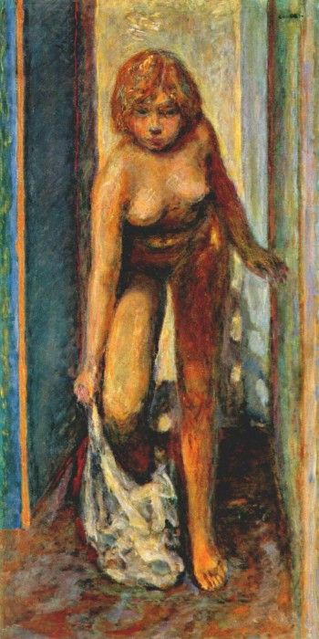 bonnard woman undressing c1930.  