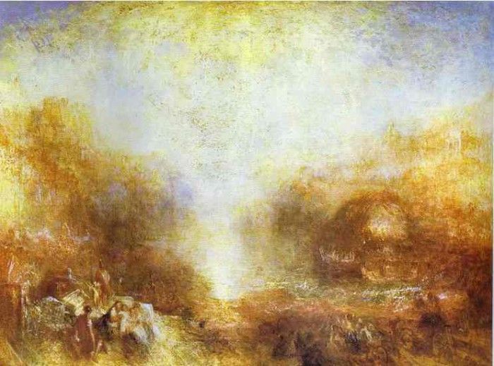 William Turner - Mercury Sent to Admonish Aeneas. 