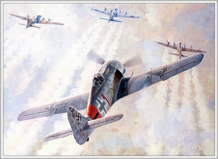 Tracker SWD KFMAA 06 FW 190A 8 & B 17. , 