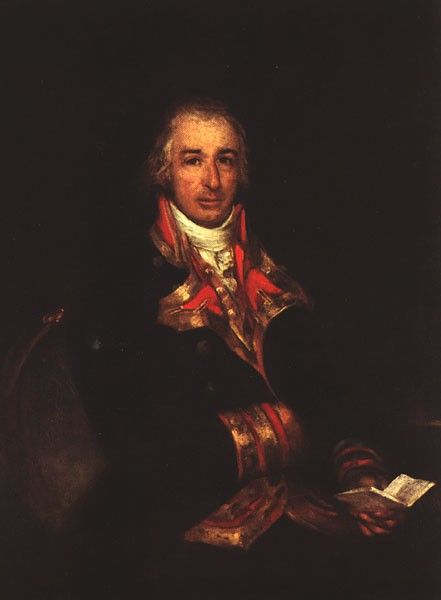 1802 Portrait of Don Jose Queralto.   ,  