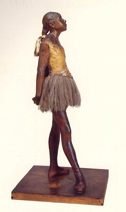 Degas Petite danseuse de quatorze ans, statuette en cire, ca. , --