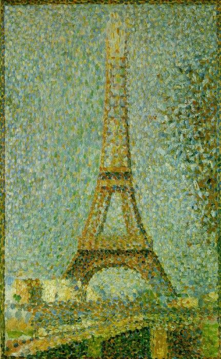 Seurat The Eiffel Tower, 1889,. , 