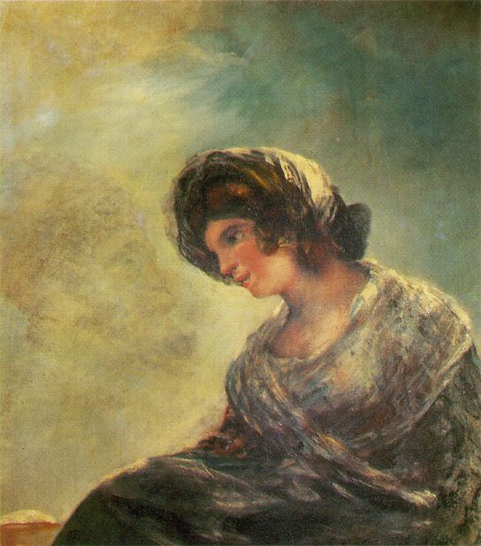 Goya - The Milkmaid.   ,  