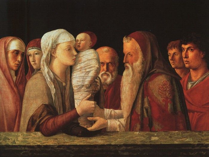 BELLINI,G. THE PRESENTATION AT THE TEMPLE, APPROX. 1459, GAL. , 