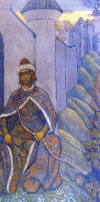 roerich russian knight 1910. 