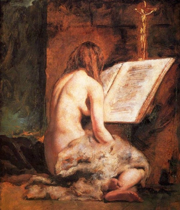 Etty William The Penitent Magdalen. , 