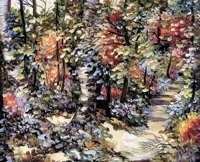Lauret Des Rosiers - Bouleau Parc de la Mauricie, De.   Lauret