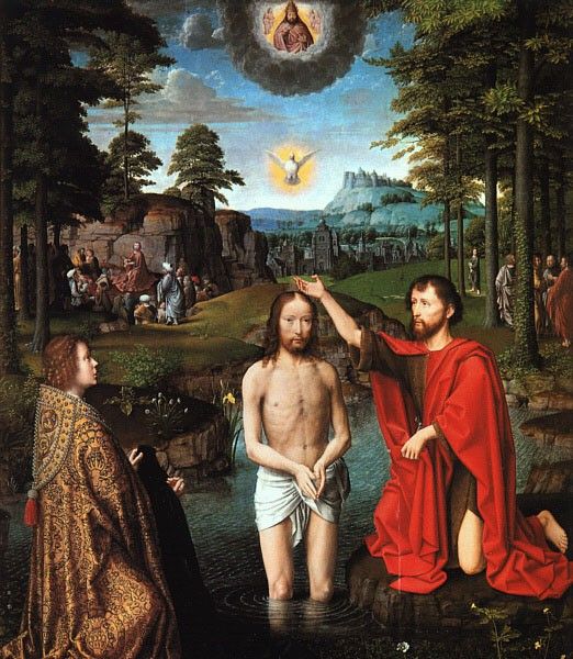 David,G. The Triptych of Jean Des Trompes- central panel dep. , 