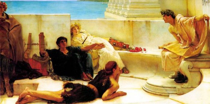 ger-Tadema-AReadingFromHomer. ,  