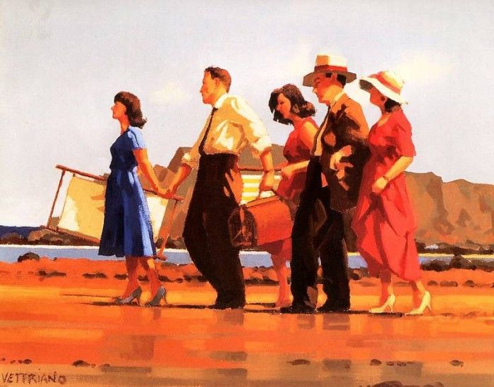 Jack Vettriano - Oh Happy Days, De.  